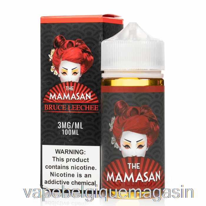 Vape Shop Bruxelles Bruce Leechee - Le Mamasan - 100ml 3mg